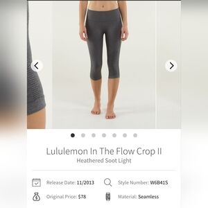 Lululemon Flow size 6